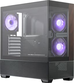 Cooler Master Elite 690 PC-kabinet (Sort træ)
