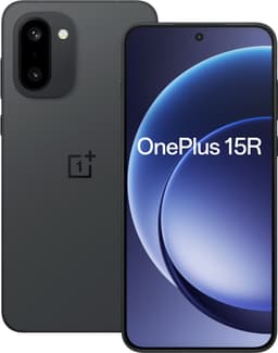OnePlus 15R smarttelefon 5G 12/512GB (kullsort)