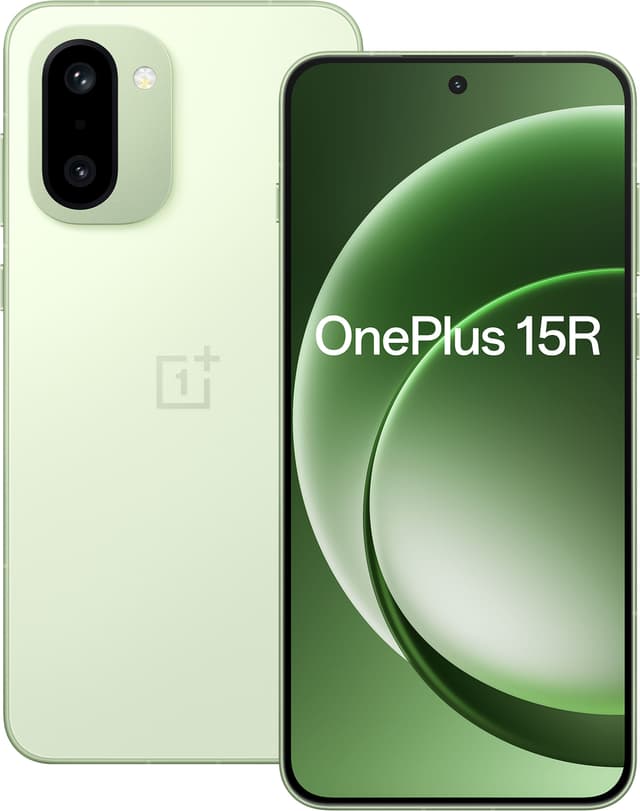 OnePlus 15R smartphone 5G 12/256GB (green) | Elgiganten