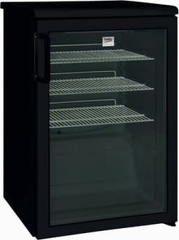Beko Professional displaykjøleskap ADN 140B BP (sort)