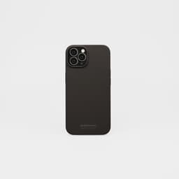 MobileFriend Silikonskal iPhone 12 / 12 Pro Svart