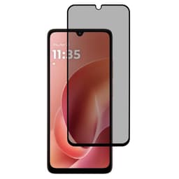 2-PAK SKALO Motorola Moto G06 4G Privacy Hærdet Glas Skærmbeskyttelse - Sort