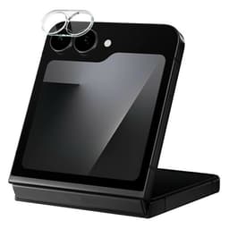 IMAK Samsung Z Flip7 FE Kamerabeskyttelse Hærdet Glas - Gennemsigtig