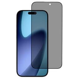 SKALO iPhone 17 Privacy Hærdet Glas Skærmbeskyttelse - Sort