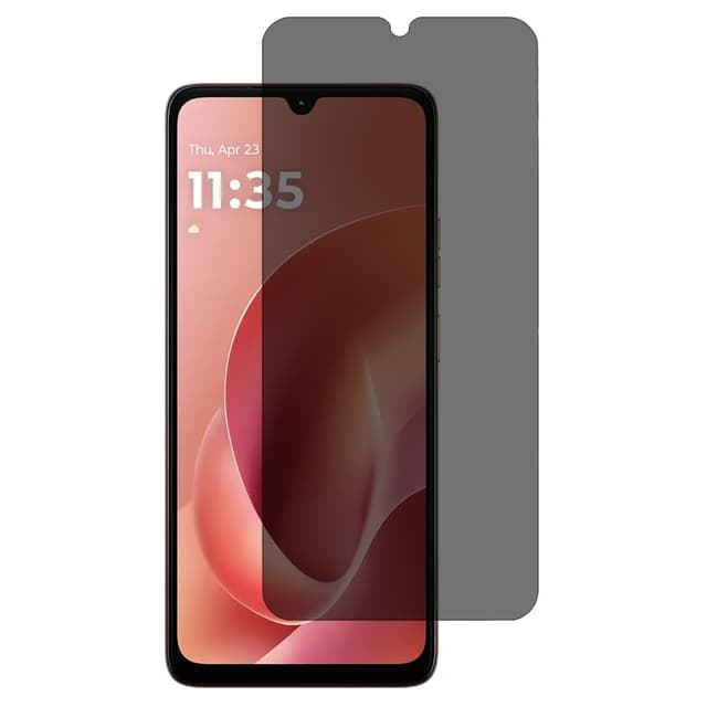 SKALO Motorola Moto G06 4G Privacy Skärmskydd Härdat Glas - Svart