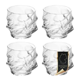 4x Whiskyglas Old Fashioned Whiskey Kristallglas