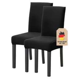 2x Stoltrekk 38-45cm sete og 45-65cm rygghøyde (svart)