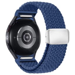 Nailonranneke Samsung Galaxy Watch 7 -laitteelle - Pikakiinnitys Laivastonsininen