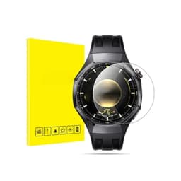 Høykvalitets skjermbeskytter i aluminium kompatibel med Huawei Watch GT6 46mm (2-pakning)