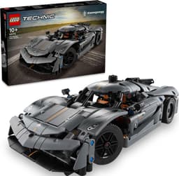 LEGO Technic Koenigsegg Jesko Absolut-hyperbil – grå 42173