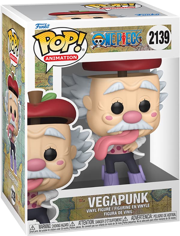Funko POP One Piece actionfigur (Dr. Vegapunk)