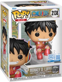 Funko POP! One Piece Monkey D. Luffy figur (Metallic)