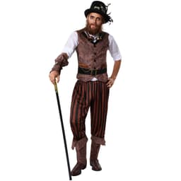 Steampunk Eventyrer kostume mand