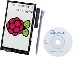 Display 3.5 Inch TFT LCD Touch Screen Monitor 480 x 320 for Raspberry Pi with All Data and Touch Pen SPI Interface