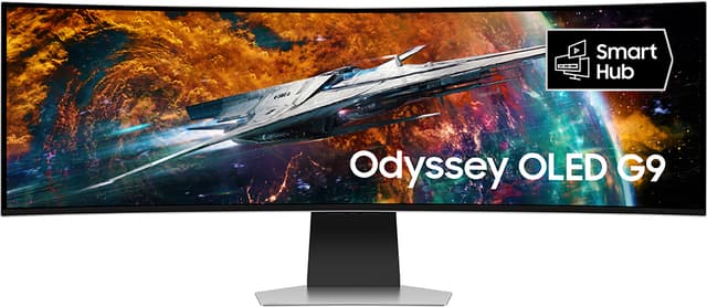 Samsung Odyssey G9 49" DQHD/OLED/240Hz/0,03ms OLED-skærm