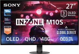 Sony Inzone M10S 27" QHD/OLED/480Hz/0,03ms/HAS bildskärm gaming