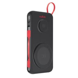 Maxlife Powerbank 10000 mAh med trådløs opladning og indbygget USB-C-kabel