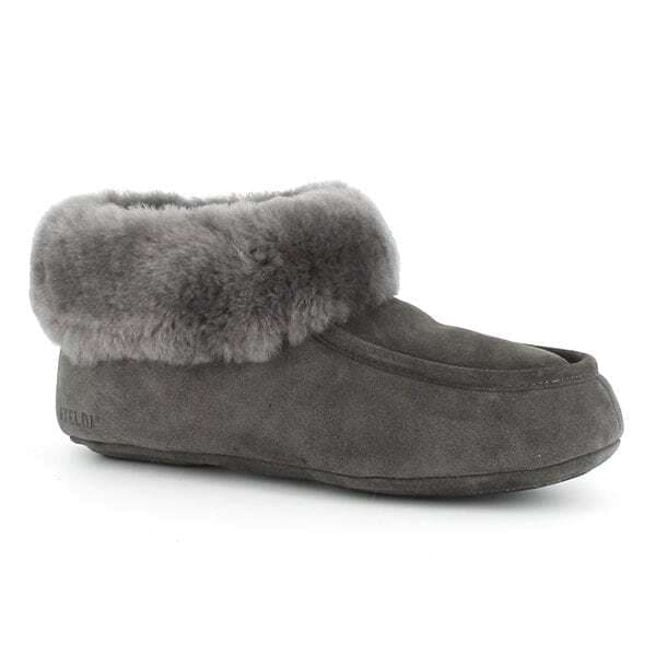 Axelda London 42 - Fårskinnstoffla Mörkgrå
