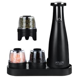 Adler suola- ja pippurimylly - musta