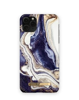 Printed Case iPhone 11 Pro Max / XS Max Golden Indigo Marble