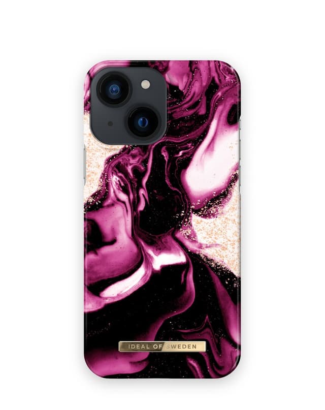 Printed Case iPhone 13 Mini Golden Ruby