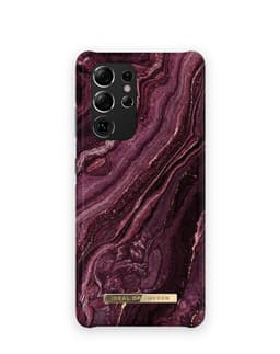 Printed Case Galaxy S21 Ultra Golden Plum
