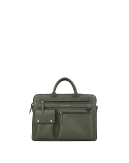 Unity Messenger Laptop Bag Metal Woods