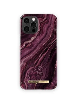 Printed Case iPhone 12 Pro Max Golden Plum