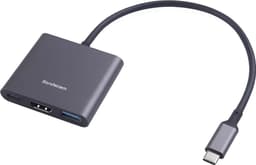 Sandstrøm S3IN1CA26E 3-i-1 USB-C-hubb