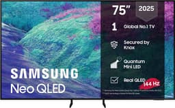 Samsung 75” QN1EF Neo QLED 4K Edge MiniLED Smart TV (2025)