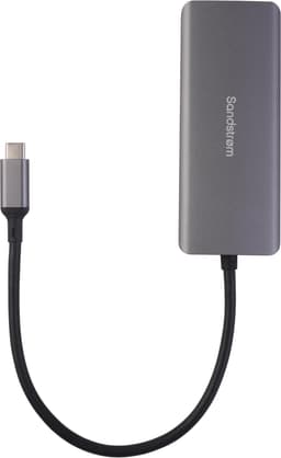 Sandstrøm S6IN1LAN26E 6-i-1 hub