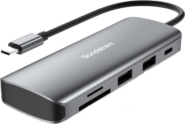 Sandstrøm S7IN1CAR26E 7-i-1 minneskortläsare