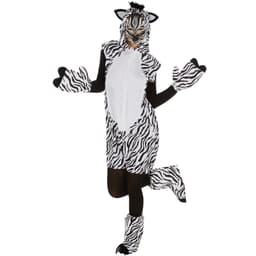 Unisex kostume Zebra