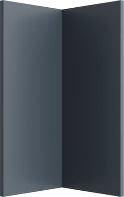 Epoq Trend Blue Grey hjørnedørfront gulv