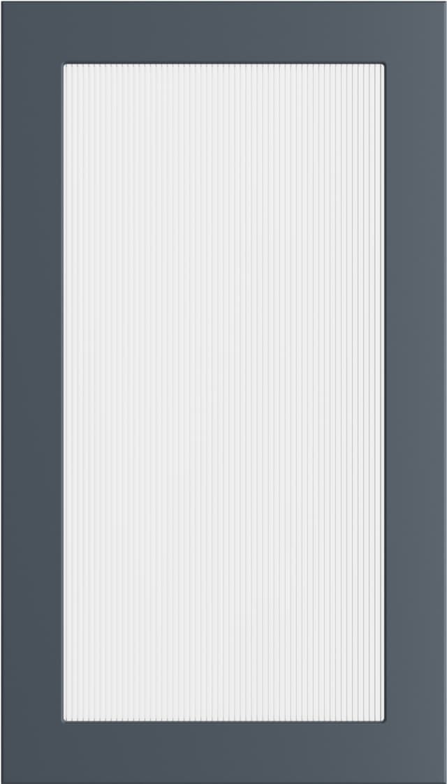 Epoq Trend Blue Grey räfflad glaslucka 40x70