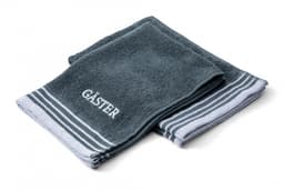 Lord Nelson Victory Handduk Gäster 2-pack, Mörkgrå