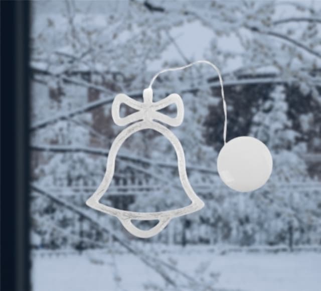 LED-lampa för julen, Bjällra
