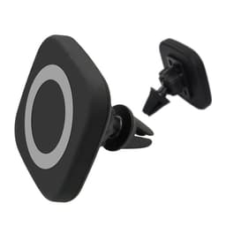 Bilholder til ventilatorgitter med trådløs Qi-opladning