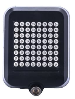 Smart automatisk sykkelbaklys med lasersensor og 64 stk LED