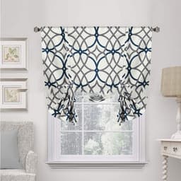 Mörkläggningsgardin med Elegant Fjärilsknut – Värmeisolerande & Ljudis