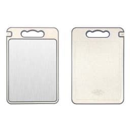 304 Skjærebrett i rustfritt stål - Matkvalitet, dobbeltsidig, antibakterielt