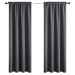 Modernit minimalistiset pimennysverhot olohuoneeseen ja makuuhuoneeseen – yksityisyys ja valon esto Harmaa M