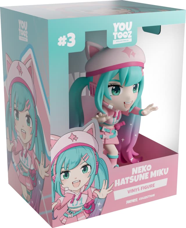 YouTooz Hatsune Miku actionfigur (Neko Hatsune Miku)