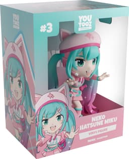 YouTooz Hatsune Miku actionfigur (Neko Hatsune Miku)
