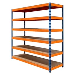 S-Rax hylle 6 hyller - 180cm x 180cm x 60cm