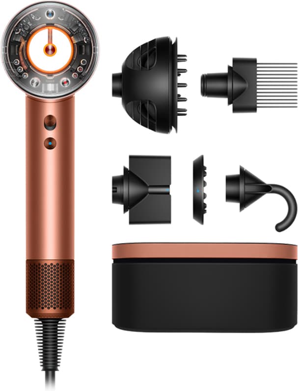 Dyson Supersonic Nural hårtork (Bärnstensilke/Rosa champagne)
