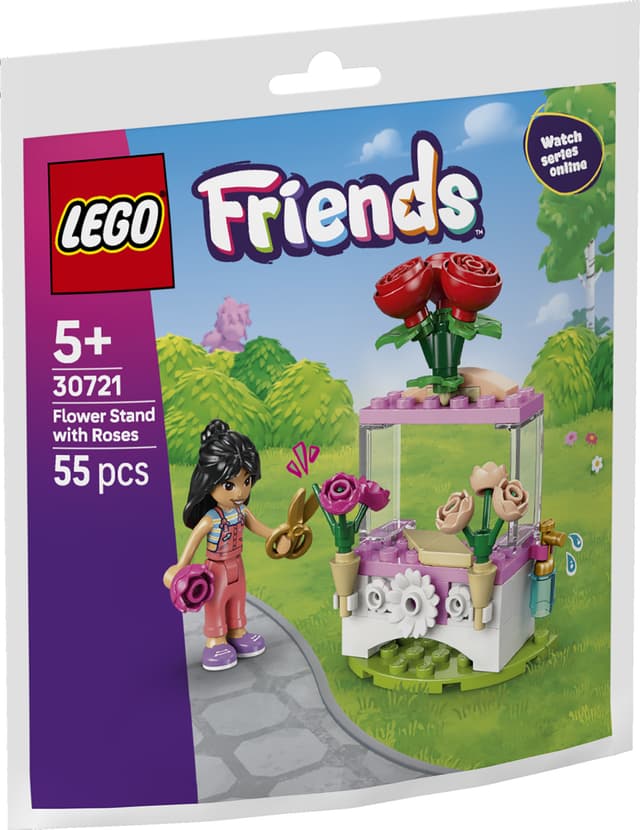 LEGO Botanicals Flower Stand with Roses 30721