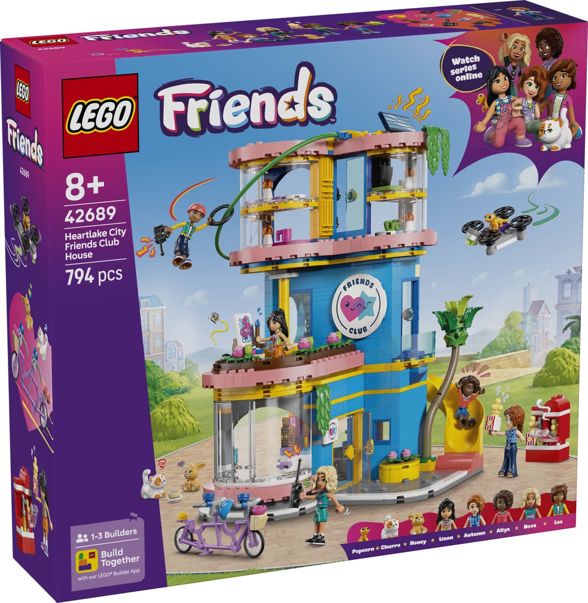 LEGO Friends Heartlake Cityn Yst vysten Kerhotalo 42689 Gigantti lego-friends-heartlake-cityn-yst-vysten-kerhotalo-42689-gigantti