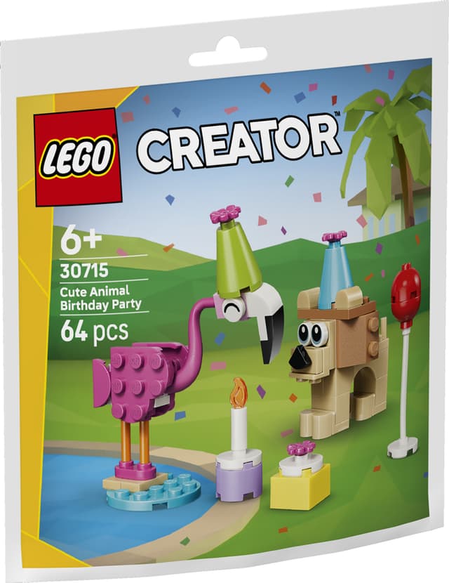 LEGO Creator Cute Animal Birthday Party 30715