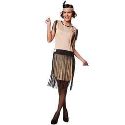Flapper 20'er kostume